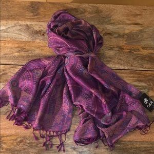 Pretty in Purple Scarf / Wrap
